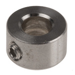 RS PRO Shaft Collar One Piece Set Screw, Bore 5mm, OD 10mm, W 6mm, Stainless Steel