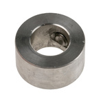 RS PRO Shaft Collar One Piece Set Screw, Bore 12mm, OD 22mm, W 12mm, Stainless Steel