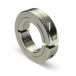 Ruland Shaft Collar One Piece Clamp Screw, Bore 6mm, OD 20mm, W 5.5mm, Stainless Steel