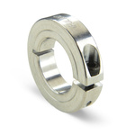 Ruland Shaft Collar One Piece Clamp Screw, Bore 8mm, OD 20mm, W 5.5mm, Aluminium