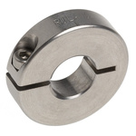 Ruland Shaft Collar One Piece Clamp Screw, Bore 12mm, OD 30mm, W 8mm, Stainless Steel