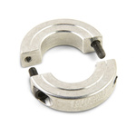 Ruland Shaft Collar Two Piece Clamp Screw, Bore 10mm, OD 30mm, W 8mm, Aluminium