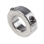Ruland Shaft Collar Two Piece Clamp Screw, Bore 25mm, OD 45mm, W 15mm, 303 Stainless Steel