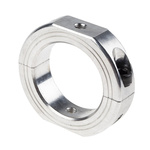 Ruland Shaft Collar Two Piece Clamp Screw, Bore 40mm, OD 60mm, W 15mm, Aluminium