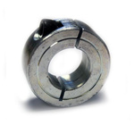 RS PRO Shaft Collar One Piece Set Screw, Bore 8mm, OD 18mm, W 9mm, Zinc Plated Steel