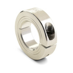 Ruland Shaft Collar One Piece Clamp Screw, Bore 25mm, OD 45mm, W 15mm, Aluminium