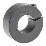 Huco Shaft Collar One Piece Clamp Screw, Bore 20mm, OD 40mm, W 15mm, Steel