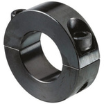 Huco Shaft Collar Two Piece Clamp Screw, Bore 6mm, OD 16mm, W 9mm, Steel