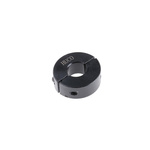 Huco Shaft Collar Two Piece Clamp Screw, Bore 10mm, OD 24mm, W 9mm, Steel