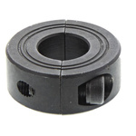 Huco Shaft Collar Two Piece Clamp Screw, Bore 16mm, OD 34mm, W 13mm, Steel