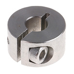 Huco Shaft Collar One Piece Clamp Screw, Bore 6mm, OD 16mm, W 9mm, Stainless Steel