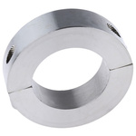 Huco Shaft Collar Two Piece Clamp Screw, Bore 35mm, OD 57mm, W 15mm, Stainless Steel