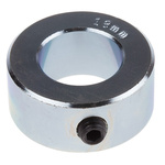 RS PRO Shaft Collar One Piece Set Screw, Bore 18mm, OD 32mm, W 14mm, Steel