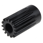 RS PRO Steel 15 Teeth Spur Gear, 1 Module, 8mm Bore Diam, 15mm Pitch Diam, 17mm Hub Diam