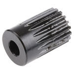 RS PRO Steel 18 Teeth Spur Gear, 1 Module, 8mm Bore Diam, 18mm Pitch Diam, 20mm Hub Diam