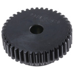 RS PRO Steel 40 Teeth Spur Gear, 1.5 Module, 12mm Bore Diam, 60mm Pitch Diam, 45mm Hub Diam