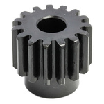RS PRO Steel 15 Teeth Spur Gear, 2 Module, 12mm Bore Diam, 30mm Pitch Diam, 24mm Hub Diam