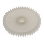 RS PRO POM 50 Teeth Spur Gear, 0.8 Module, 6mm Bore Diam, 40mm Pitch Diam, 14.5mm Hub Diam