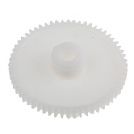 RS PRO POM 60 Teeth Spur Gear, 0.8 Module, 6mm Bore Diam, 48mm Pitch Diam, 14.5mm Hub Diam