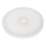 RS PRO POM 56 Teeth Spur Gear, 1 Module, 8mm Bore Diam, 56mm Pitch Diam, 18mm Hub Diam