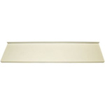RS PRO Steel White Modular Shelving Wall Mount Shelf, 1000mm x 370mm