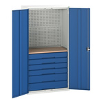 Bott Steel  Lockable Floor Standing Cupboard, 1050 x 550 x 2000mm