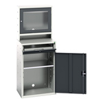 Bott 1 Door Steel  Lockable Floor Standing Cupboard, 650 x 550 x 1650mm