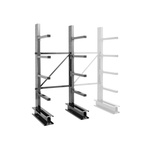 Manorga Steel Dark Grey Storage Racking, 2500mm, 1000mm x 200mm x 1000mm