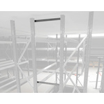 Manorga Steel Galvanised Storage Racking x 100mm