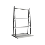Manorga Steel Dark Grey, Light Grey Storage Racking, 2500mm, 1800mm x 50mm x 340mm