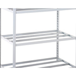 Manorga Steel Galvanised Storage Racking, 1250mm x 300mm x 1250mm