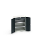 Bott 2 Door Sheet Steel  Lockable Floor Standing Cupboard, 800 x 550 x 1000mm