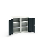 Bott 2 Door Sheet Steel  Lockable Floor Standing Cupboard, 1050 x 550 x 1000mm