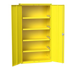 Bott 2 Door Sheet Steel  Lockable Floor Standing Cupboard, 1050 x 550 x 2000mm