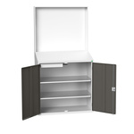 Bott 2 Door Sheet Steel  Lockable Floor Standing Storage Cabinet, 1050 x 550 x 2000mm