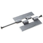 Pinet Deburred Stainless Steel Butt Hinge, 80mm x 30mm x 3mm