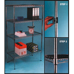 RS PRO Steel Wire Shelving Wire Shelf, 1220mm x 610mm
