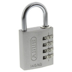 ABUS 145/40 Silver All Weather Aluminium, Steel Safety Padlock 40mm