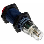 Telemecanique Sensors Retroreflective Photoelectric Sensor, Barrel Sensor, 2 m Detection Range