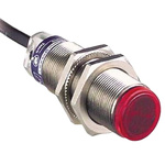 Telemecanique Sensors Through Beam Photoelectric Sensor, Barrel Sensor, 15 m Detection Range
