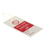 1 x 'Do Not Switch Off' Lockout Tag, 160 x 75mm