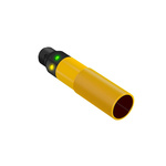 Banner Retroreflective Photoelectric Sensor, Barrel Sensor, 2 m Detection Range