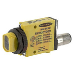 Banner Convergent Photoelectric Sensor, Block Sensor, 43 mm Detection Range
