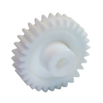 RS PRO 18 Teeth Spur Gear, 1 Module, 4mm Bore Diam, 18mm Pitch Diam, 9mm Hub Diam