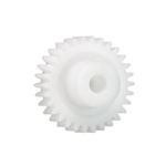 Igus Iguform S270 17 Teeth Spur Gear, 0.5 Module, 3mm Bore Diam, 8.5mm Pitch Diam, 6mm Hub Diam