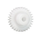 Igus Iguform S270 18 Teeth Spur Gear, 0.5 Module, 4mm Bore Diam, 9mm Pitch Diam, 7.8mm Hub Diam