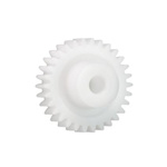 Igus Iguform S270 45 Teeth Spur Gear, 0.5 Module, 4mm Bore Diam, 22.5mm Pitch Diam, 12.2mm Hub Diam