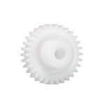 Igus Iguform S270 48 Teeth Spur Gear, 0.5 Module, 6mm Bore Diam, 24mm Pitch Diam, 15mm Hub Diam