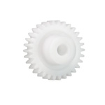 Igus Iguform S270 56 Teeth Spur Gear, 0.5 Module, 6mm Bore Diam, 28mm Pitch Diam, 15mm Hub Diam