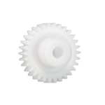 Igus Iguform S270 64 Teeth Spur Gear, 0.5 Module, 6mm Bore Diam, 32mm Pitch Diam, 15mm Hub Diam